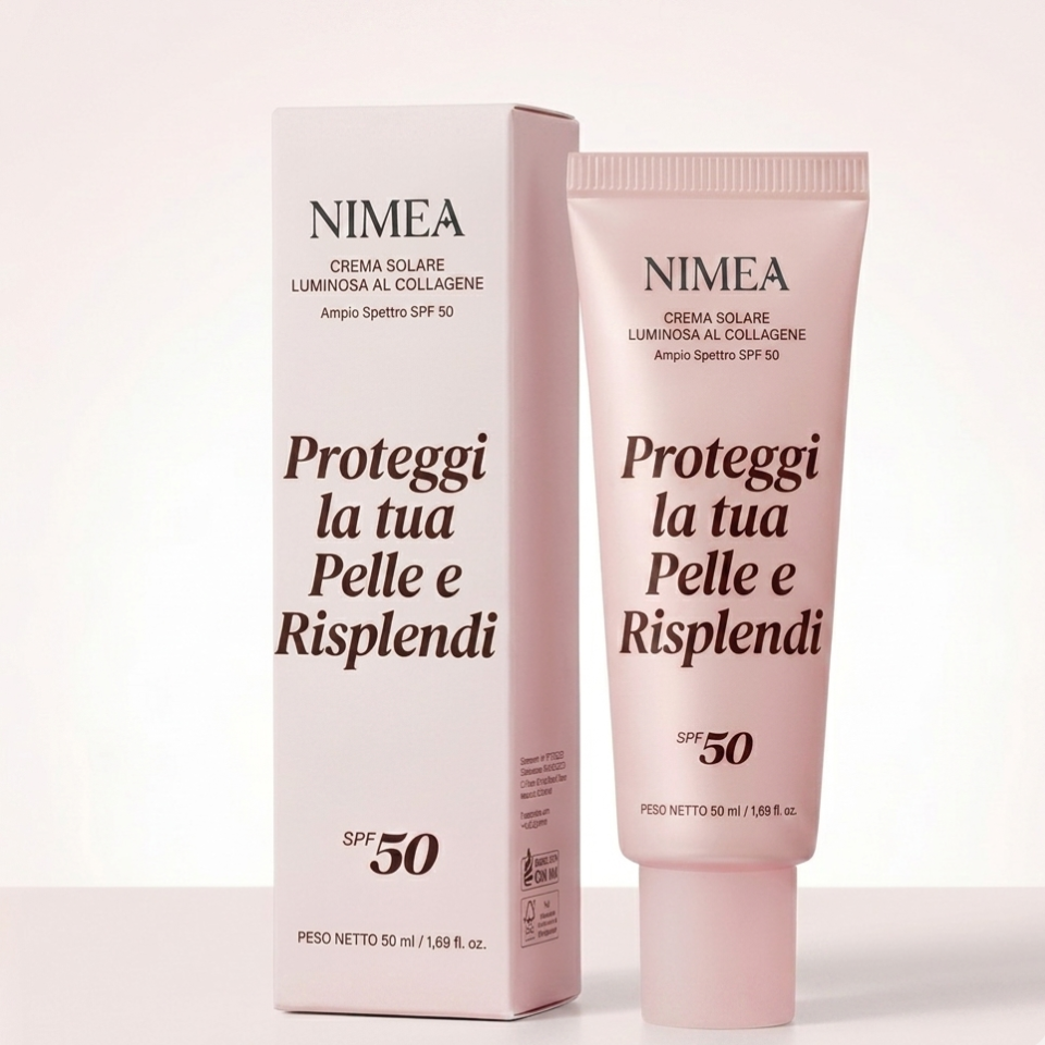 Crema solare al collagene Nimea™