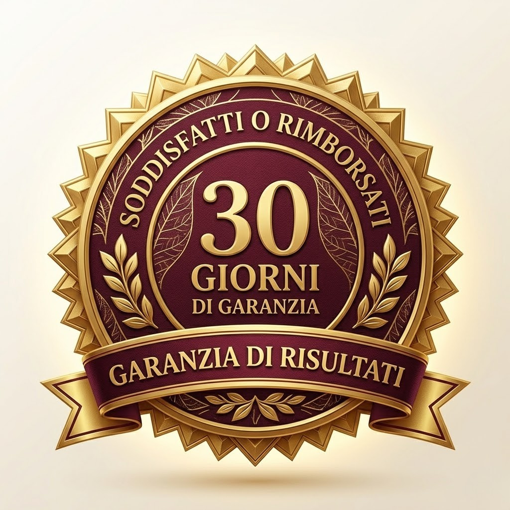 Garanzia di 30 Giorni GRATIS