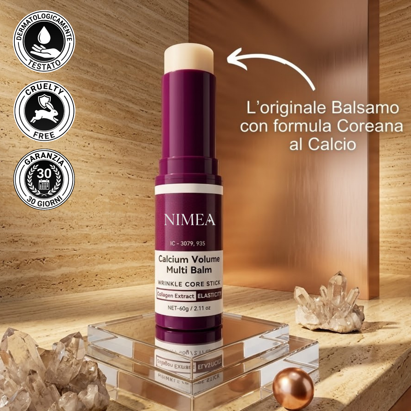 Stick Antirughe al Calcio