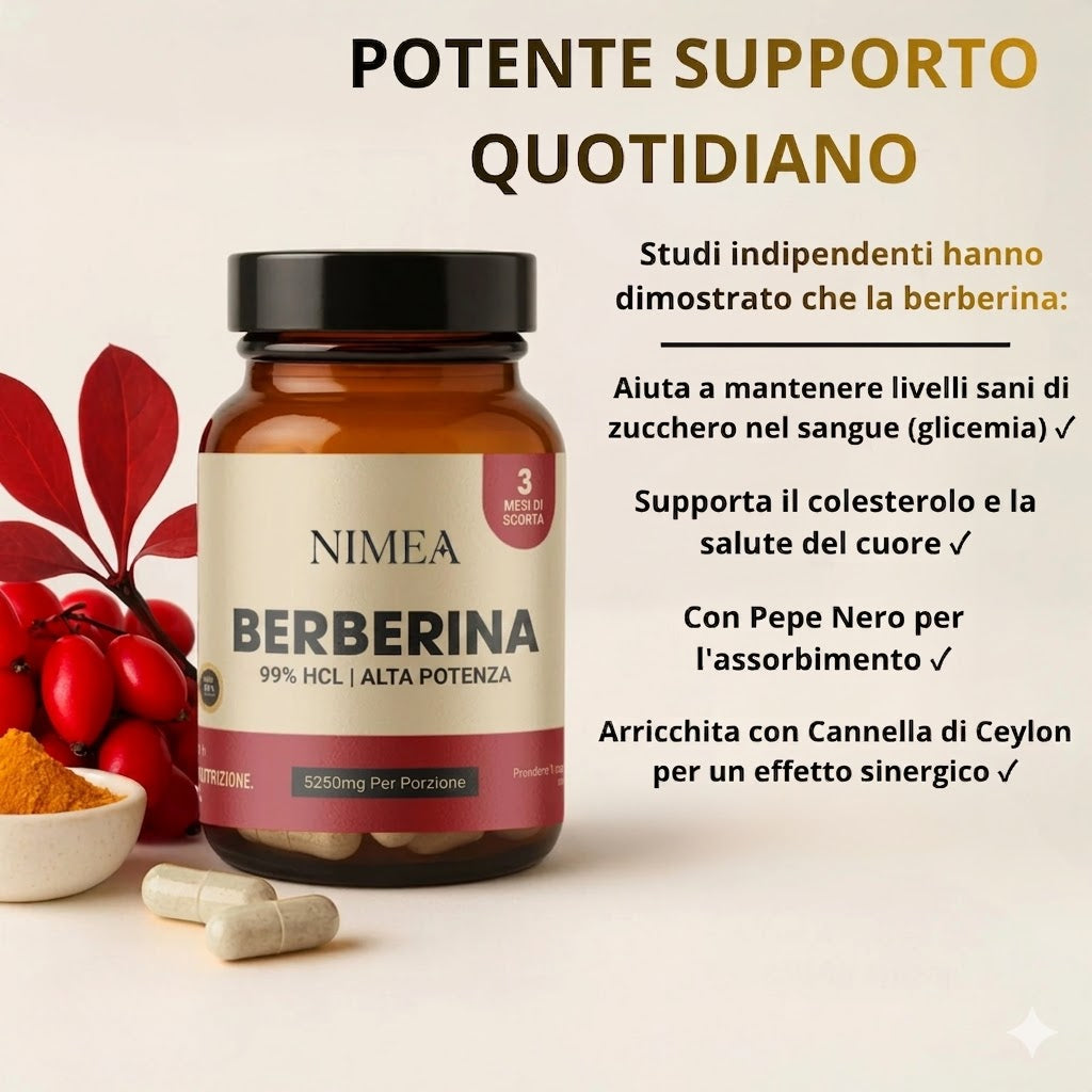 Capsule alla Berberina Potenziata Nimea™